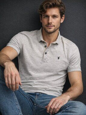 All Saints Sandringham SS men's polo shirt (men's S)